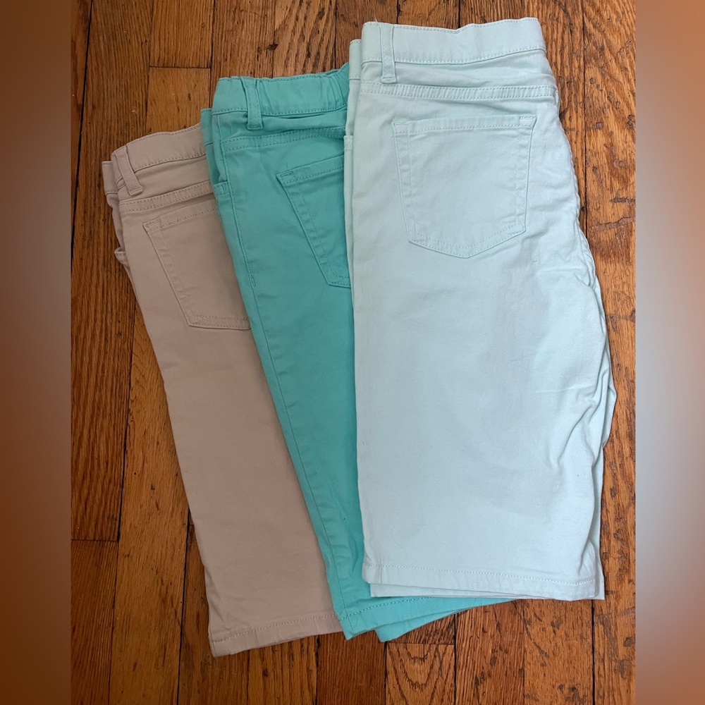 (3) Pairs Girls Children’s Place Shorts Size 14